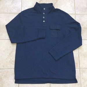 Converse One Star Fleece Lined Shirt Sweater